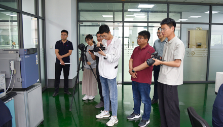 山東廣播電視臺一行媒體單位蒞臨春光科技集團采訪調(diào)研